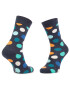 Happy Socks Комплект 3 чифта дълги чорапи мъжки XMIX08-6000 Цветен - Pepit.bg