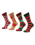 Happy Socks Комплект 4 чифта дълги чорапи мъжки XHCG09-4300 Цветен - Pepit.bg