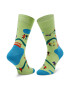 Happy Socks Комплект 4 чифта дълги чорапи мъжки XITW09-7300 Черен - Pepit.bg