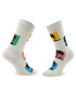 Happy Socks Комплект 4 чифта дълги чорапи унисекс The Beathles XBEA09-0200 Цветен - Pepit.bg