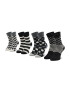 Happy Socks Комплект 4 чифта дълги чорапи унисекс XCBW09-9100 Черен - Pepit.bg