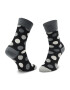 Happy Socks Комплект 4 чифта дълги чорапи унисекс XCBW09-9100 Черен - Pepit.bg