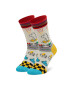 Happy Socks Комплект 4 чифта дълги чорапи унисекс XDNY09-0200 Черен - Pepit.bg