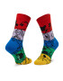 Happy Socks Комплект 4 чифта дълги чорапи унисекс XDNY09-0200 Черен - Pepit.bg