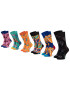 Happy Socks омплект 6 чифта дълги чорапи унисекс XRLS10-3300 Цветен - Pepit.bg