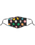 Happy Socks Текстилна маска BDO122-9002 Черен - Pepit.bg