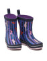 Helly Hansen Гумени ботуши Jk Splash Print 116-73.657 Виолетов - Pepit.bg