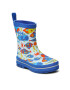 Helly Hansen Гумени ботуши Jk Splash Print 11673 538-7 24 Син - Pepit.bg
