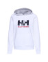 Helly Hansen Суитшърт Logo 33978 Бял Regular Fit - Pepit.bg