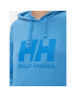 Helly Hansen Суитшърт Logo 33978 Син Regular Fit - Pepit.bg