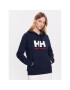 Helly Hansen Суитшърт Logo 33978 Тъмносин Regular Fit - Pepit.bg