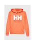 Helly Hansen Суитшърт Logo 41677 Оранжев Regular Fit - Pepit.bg