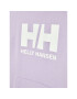 Helly Hansen Суитшърт Logo 41677 Виолетов Regular Fit - Pepit.bg