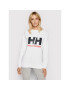 Helly Hansen Суитшърт Logo Crew Sweat 34003 Бял Regular Fit - Pepit.bg