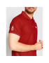 Helly Hansen Тениска с яка и копчета Ocean 34207 Червен Regular Fit - Pepit.bg