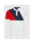 Helly Hansen Тениска с яка и копчета Burgee 30356 Бял Regular Fit - Pepit.bg