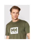 Helly Hansen Тишърт Box 53285 Зелен Regular Fit - Pepit.bg