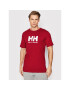 Helly Hansen Тишърт Logo 33979 Червен Regular Fit - Pepit.bg