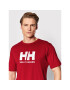 Helly Hansen Тишърт Logo 33979 Червен Regular Fit - Pepit.bg