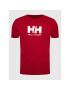 Helly Hansen Тишърт Logo 33979 Червен Regular Fit - Pepit.bg