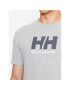 Helly Hansen Тишърт Logo 33979 Сив Regular Fit - Pepit.bg