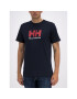 Helly Hansen Тишърт Logo 33979 Тъмносин Regular Fit - Pepit.bg