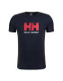 Helly Hansen Тишърт Logo 33979 Тъмносин Regular Fit - Pepit.bg