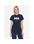 Helly Hansen Тишърт Logo 34112 Тъмносин Regular Fit - Pepit.bg