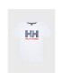 Helly Hansen Тишърт Logo 41709 Бял Regular Fit - Pepit.bg