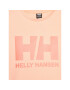 Helly Hansen Тишърт Logo 41709 Оранжев Regular Fit - Pepit.bg