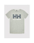 Helly Hansen Тишърт Logo 41709 Сив Regular Fit - Pepit.bg