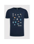 Helly Hansen Тишърт Shoreline 34222 Тъмносин Regular Fit - Pepit.bg