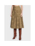 Herskind Миди пола Ingrid 4662831 Кафяв Regular Fit - Pepit.bg