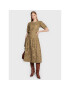 Herskind Миди пола Ingrid 4662831 Кафяв Regular Fit - Pepit.bg