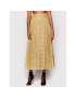 Herskind Плисирана пола Nessa 4398779 Кафяв Regular Fit - Pepit.bg
