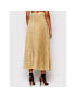 Herskind Плисирана пола Nessa 4398779 Кафяв Regular Fit - Pepit.bg