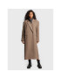 Herskind Вълнено палто Wanda 4575816 Бежов Oversize - Pepit.bg