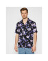 HUF Риза Dazy Resort BU00096 Черен Regular Fit - Pepit.bg