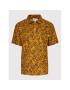 HUF Риза Groovy WBU0022 Оранжев Relaxed Fit - Pepit.bg