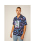 HUF Риза Papillon BU00076 Черен Regular Fit - Pepit.bg