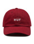 HUF Шапка с козирка Essentials OG Logo Cv 6 HT00345 Бордо - Pepit.bg