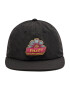 HUF Шапка с козирка Pure 6 Panel HT00525 Черен - Pepit.bg