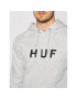 HUF Суитшърт Essentials Og Logo PF00099 Сив Regular Fit - Pepit.bg