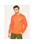 HUF Суитшърт Essentials TT Crew PF00101 Оранжев Regular Fit - Pepit.bg