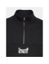 HUF Суитшърт Split FL00194 Черен Regular Fit - Pepit.bg