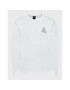 HUF Тениска с дълъг ръкав Essentials TS01750 Бял Regular Fit - Pepit.bg