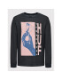 HUF Тениска с дълъг ръкав PLEASURES Light Up Jacquard KN00381 Черен Regular Fit - Pepit.bg