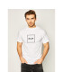 HUF Тишърт Essentials Box Logo TS00507 Бял Regular Fit - Pepit.bg