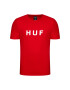 HUF Тишърт Essentials Og Logo TS00508 Червен Regular Fit - Pepit.bg