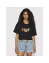 HUF Тишърт Gummed WTS0049 Черен Relaxed Fit - Pepit.bg